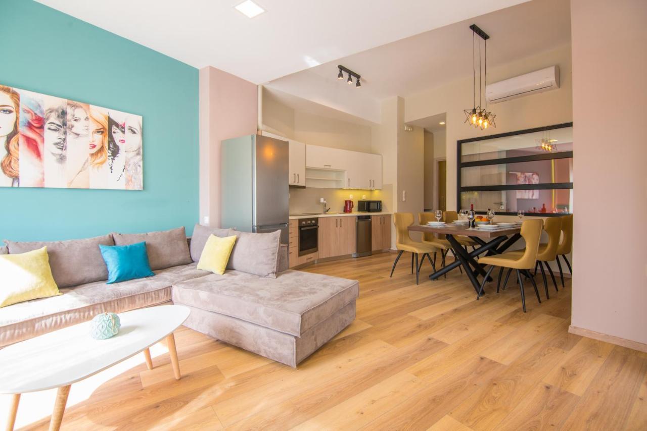 Family Luxury Apartment Chania  Buitenkant foto